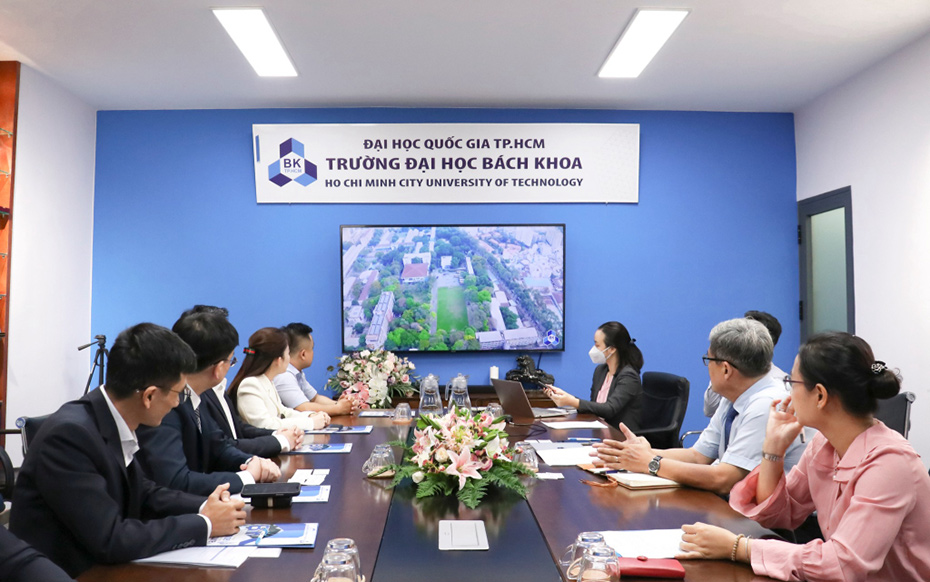 The meeting between BIN Corporation Group and Ho Chi Minh University of Technology - HCM The meeting between BIN Corporation Group and Ho Chi Minh University of Technology - HCM