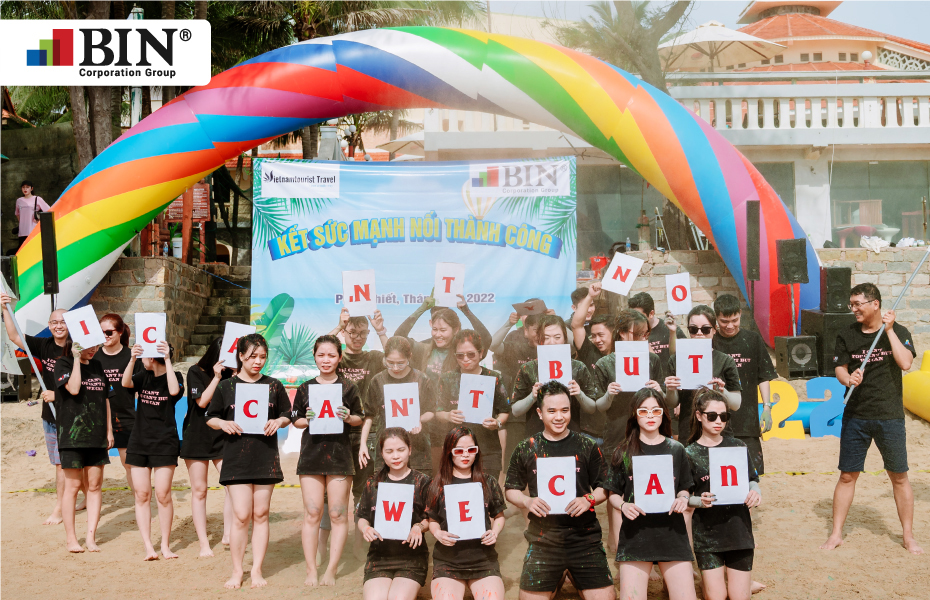 BIN Corporation Group held team building 2022 for all employees BIN Corporation Group held team building 2022 for all employees