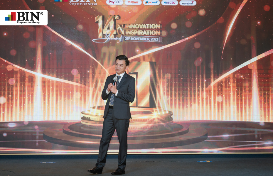 Shark Le Hung Anh (Chairman of BIN Corporation Group) had sincere and emotional shares at BIN's 14th birthday party. Shark Le Hung Anh (Chairman of BIN Corporation Group) had sincere and emotional shares at BIN's 14th birthday party.