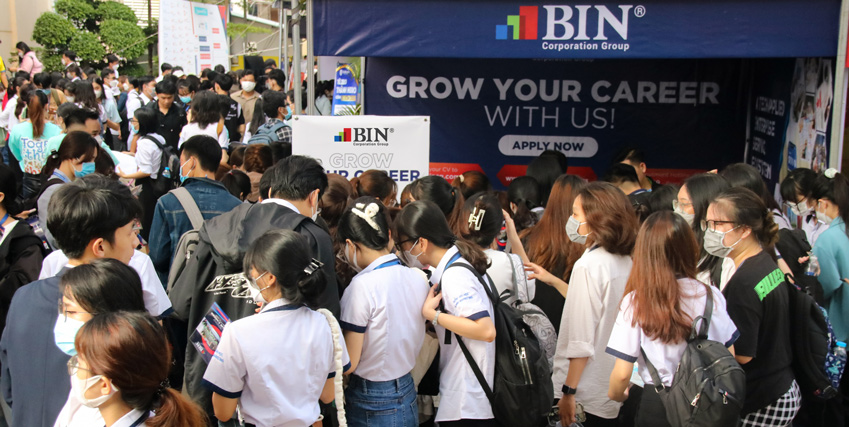 BIN Corporation Group accompanies Integrated Recruitment Day – JOB FAIR UFM 2022 BIN Corporation Group accompanies Integrated Recruitment Day – JOB FAIR UFM 2022