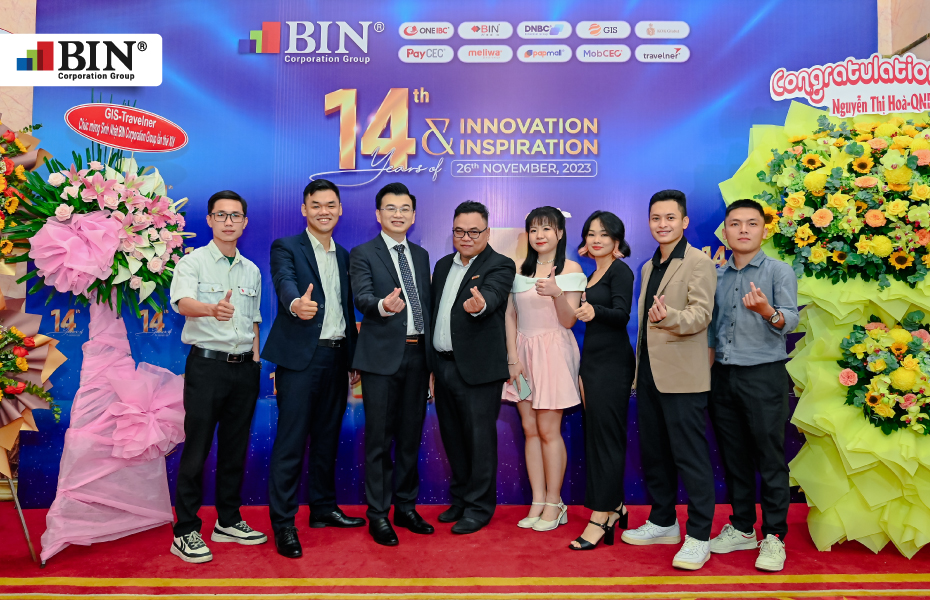 BIN Corporation Group organized team building 2023 and gala dinner program to celebrate the 14th anniversary of its establishment & development for all employees BIN Corporation Group organized team building 2023 and gala dinner program to celebrate the 14th anniversary of its establishment & development for all employees