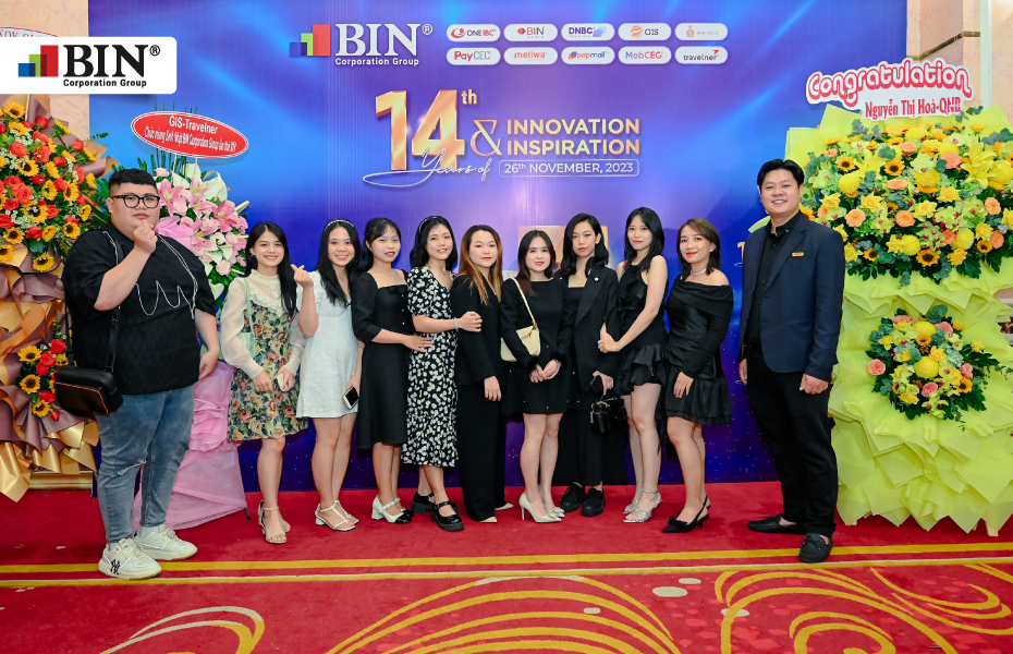 BIN Corporation Group organized team building 2023 and gala dinner program to celebrate the 14th anniversary of its establishment & development for all employees BIN Corporation Group organized team building 2023 and gala dinner program to celebrate the 14th anniversary of its establishment & development for all employees