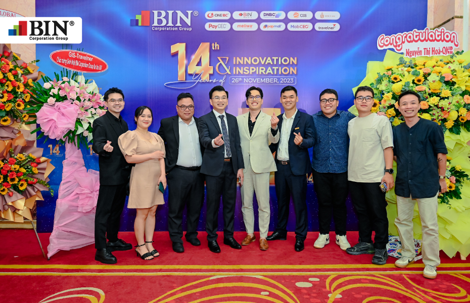 BIN Corporation Group organized team building 2023 and gala dinner program to celebrate the 14th anniversary of its establishment & development for all employees BIN Corporation Group organized team building 2023 and gala dinner program to celebrate the 14th anniversary of its establishment & development for all employees