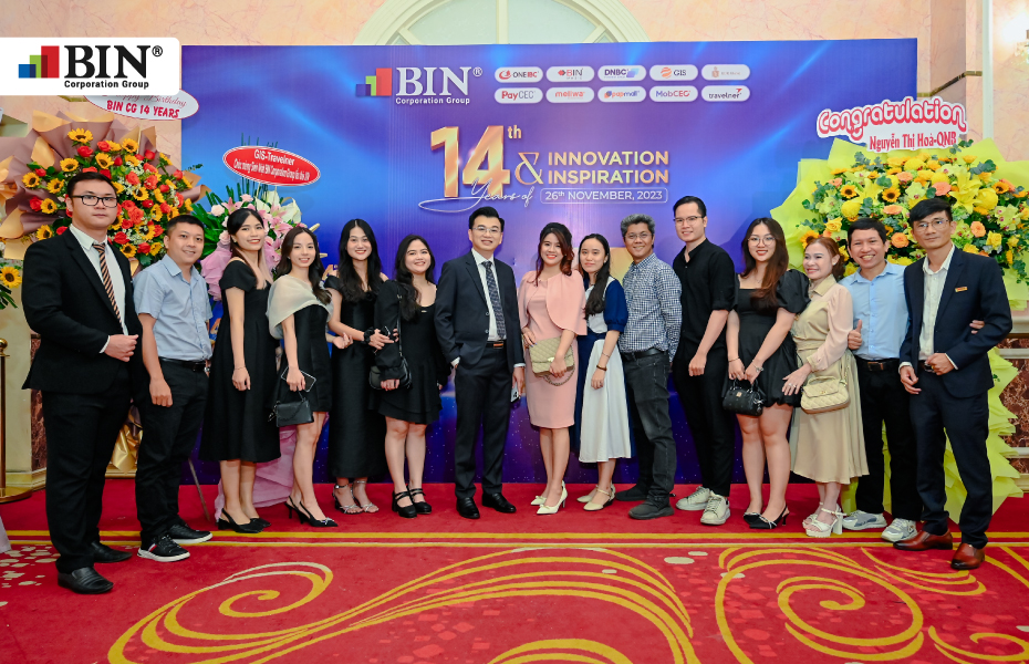BIN Corporation Group organized team building 2023 and gala dinner program to celebrate the 14th anniversary of its establishment & development for all employees BIN Corporation Group organized team building 2023 and gala dinner program to celebrate the 14th anniversary of its establishment & development for all employees