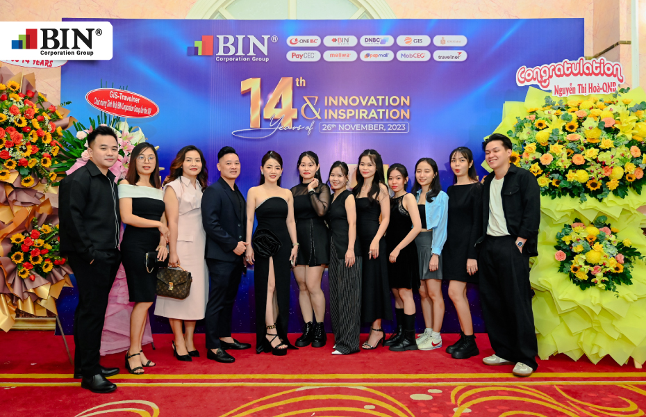 BIN Corporation Group organized team building 2023 and gala dinner program to celebrate the 14th anniversary of its establishment & development for all employees BIN Corporation Group organized team building 2023 and gala dinner program to celebrate the 14th anniversary of its establishment & development for all employees